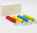 Настенная ключница "Лего" с фонариками 